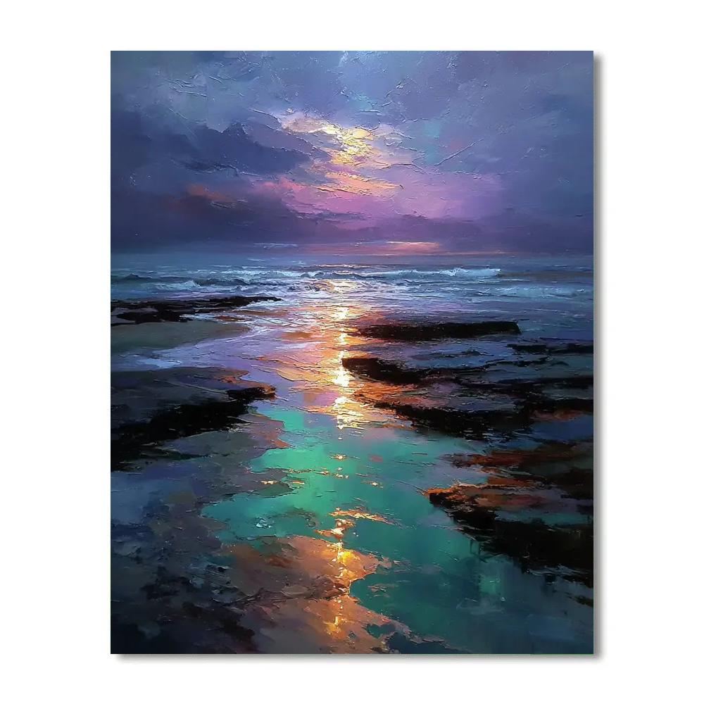 J.M.W. Turner Inspired Aurora Passage Paint by numbers kits
