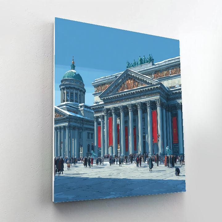 Jacques Louis David Inspired Revolutionary Parade Paint by numbers kits