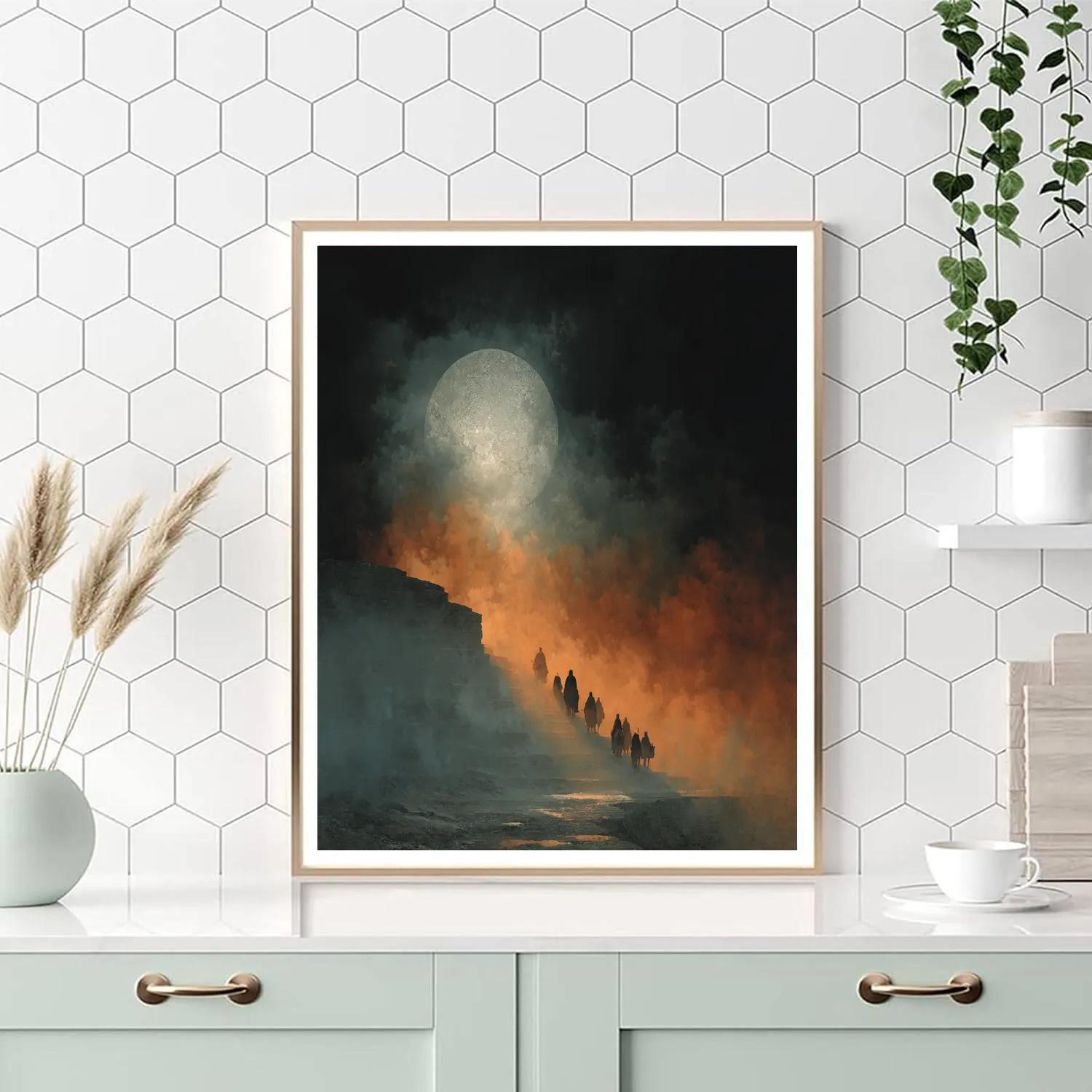 Goya Inspired Phantom Procession Numbered painting kits