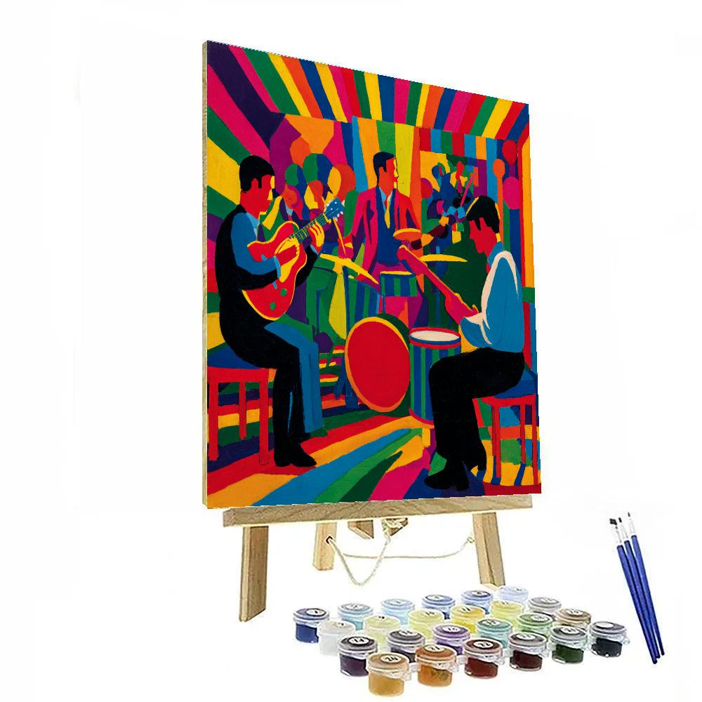 Henri Matisse Inspired Indoor Music Concert Painting by numbers kit