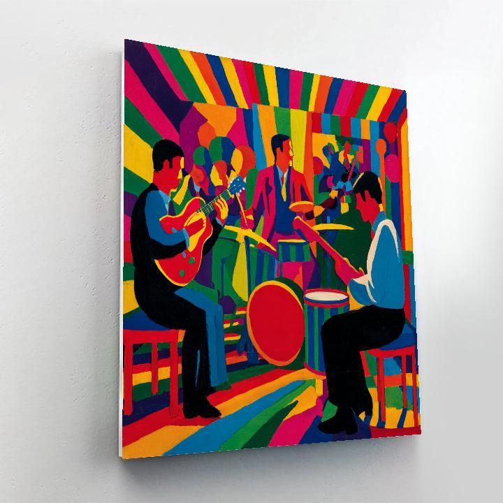 Henri Matisse Inspired Indoor Music Concert Painting by numbers kit