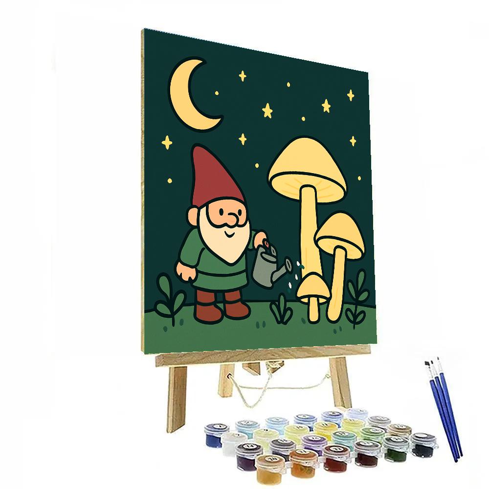 Galactic Garden Gnome Numbered painting kits
