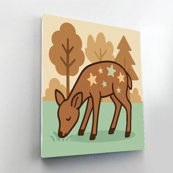 Forest Star Deer Paint by numbers kits