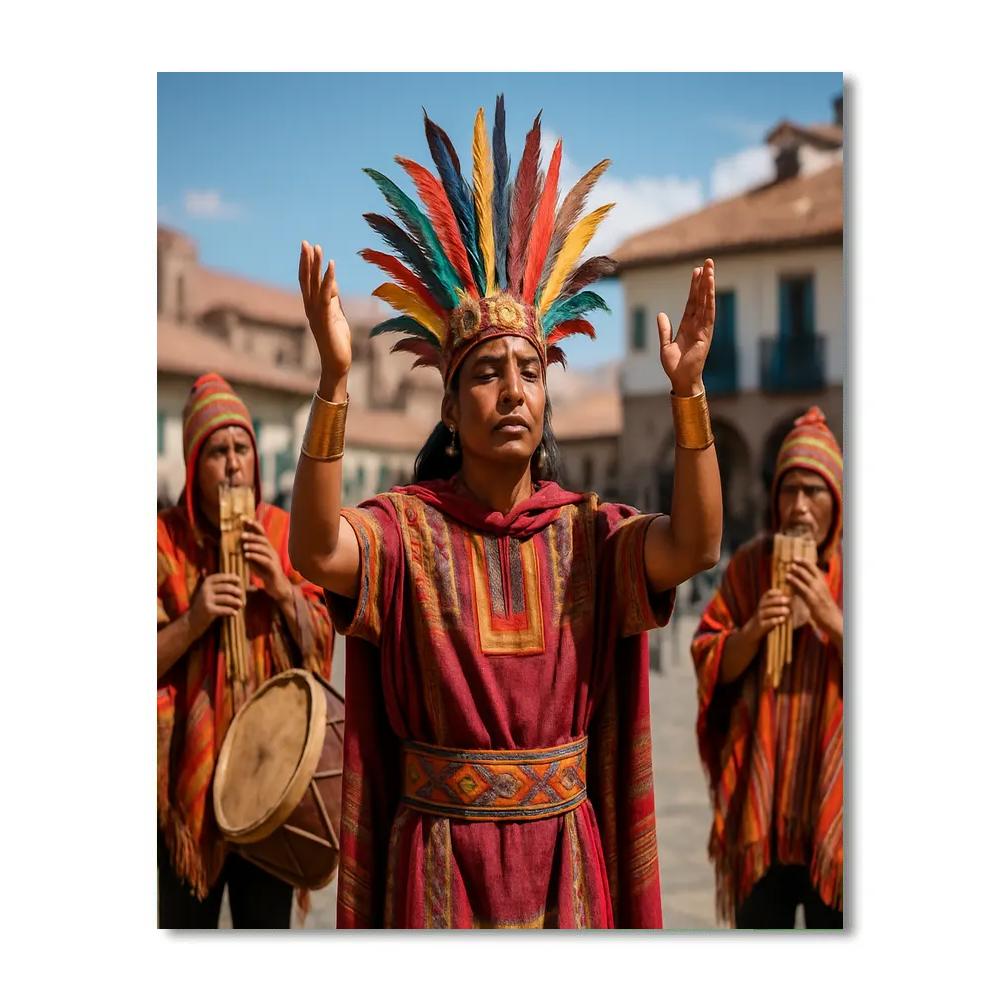 Inti Raymi Cuzco Celebration Paint by numbers kits