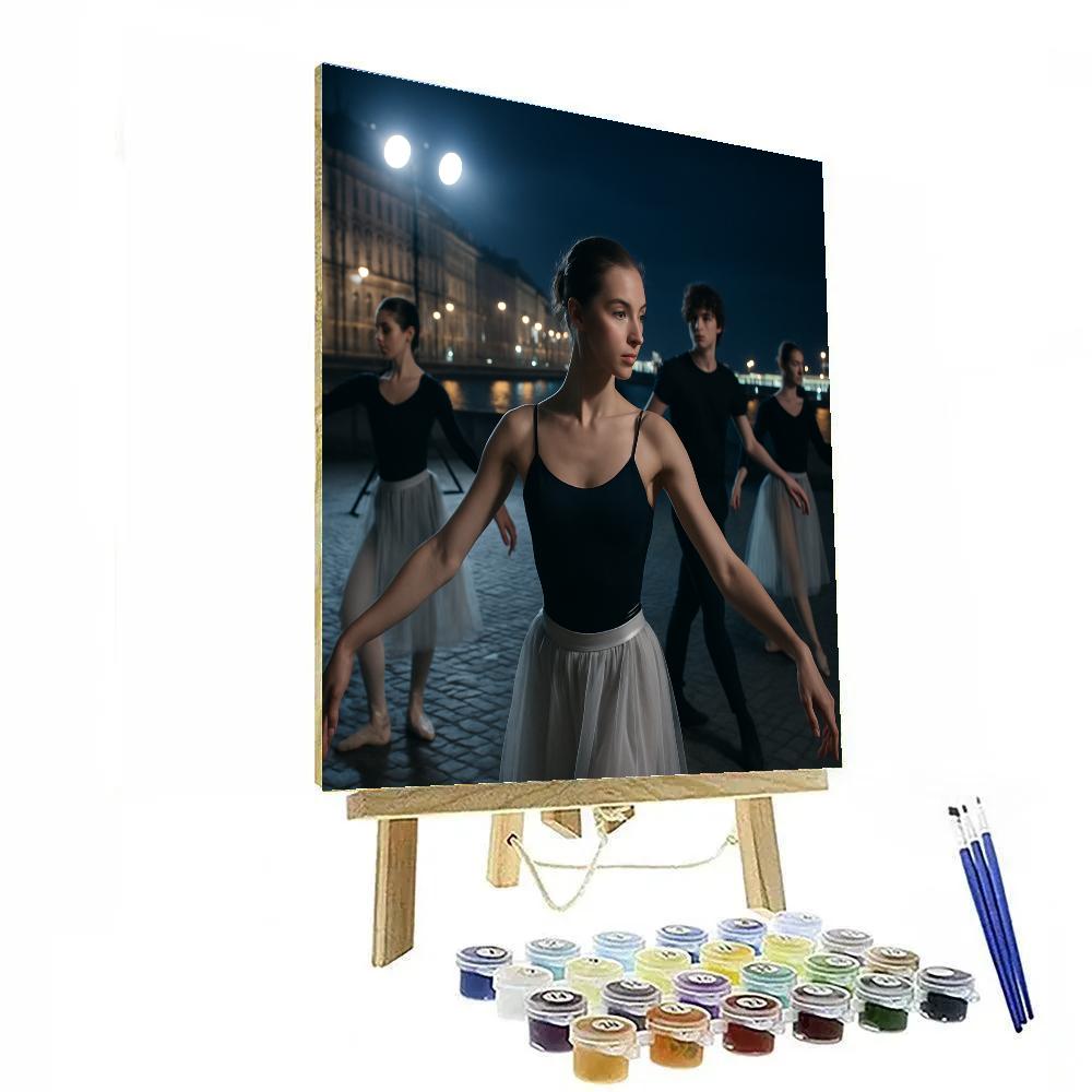 White Nights Festival Ballet St Petersburg painting number kit