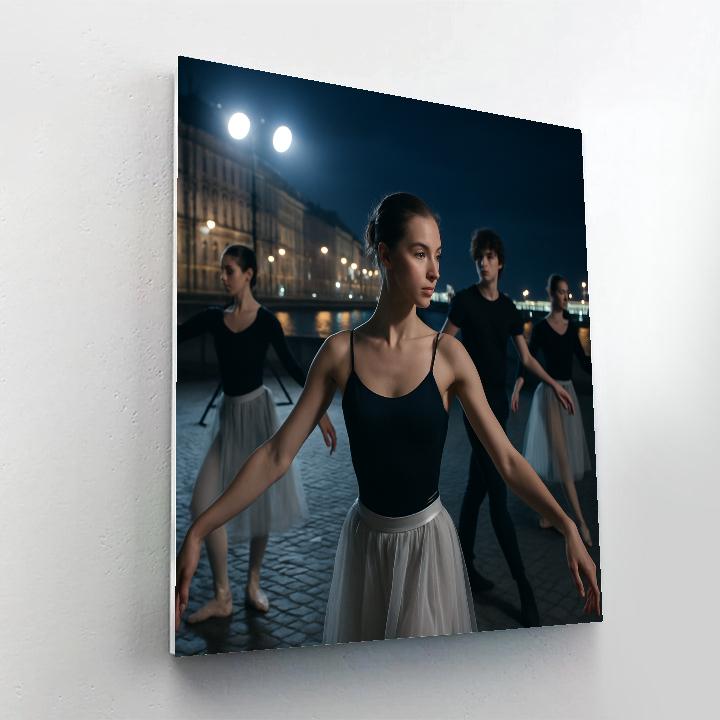 White Nights Festival Ballet St Petersburg painting number kit