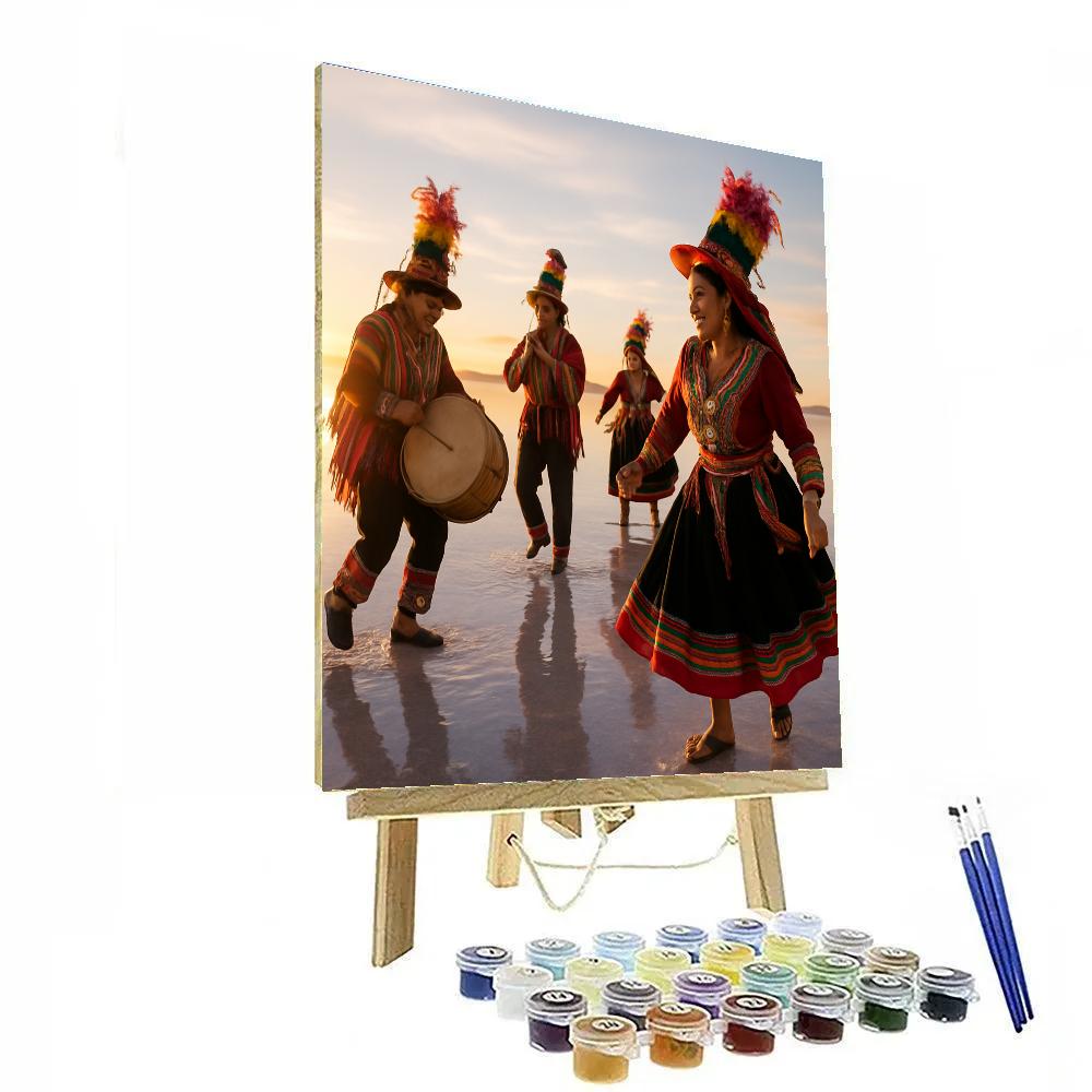 Festival Of The Sun Uyuni Salt Flats DIY paint by numbers