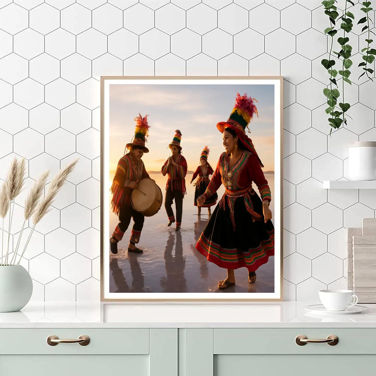Festival Of The Sun Uyuni Salt Flats DIY paint by numbers