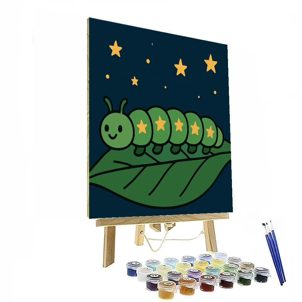 Constellation Caterpillar Painting by numbers kit