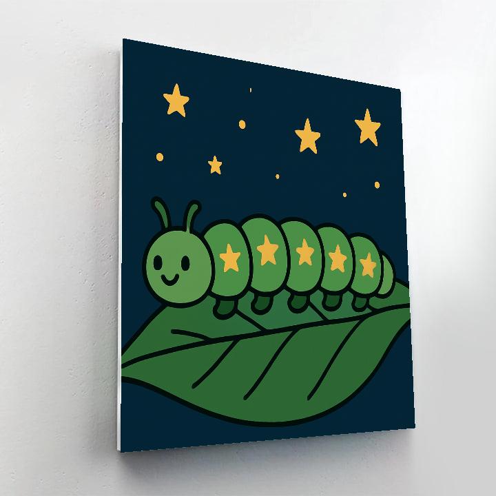 Constellation Caterpillar Painting by numbers kit