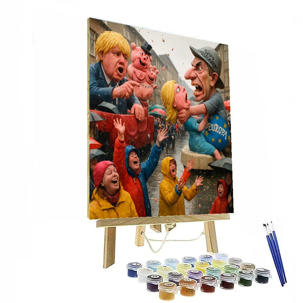 Cologne Carnival Rose Monday paint by number