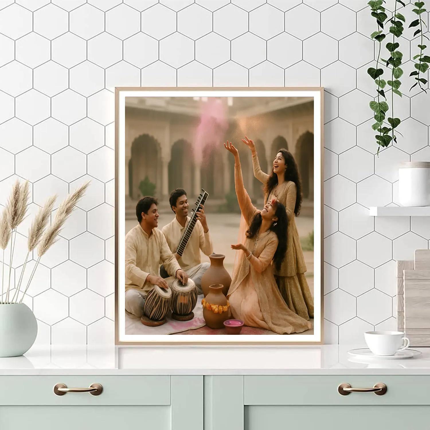 Holi Rangotsav Udaipur Heritage Paint by numbers kits