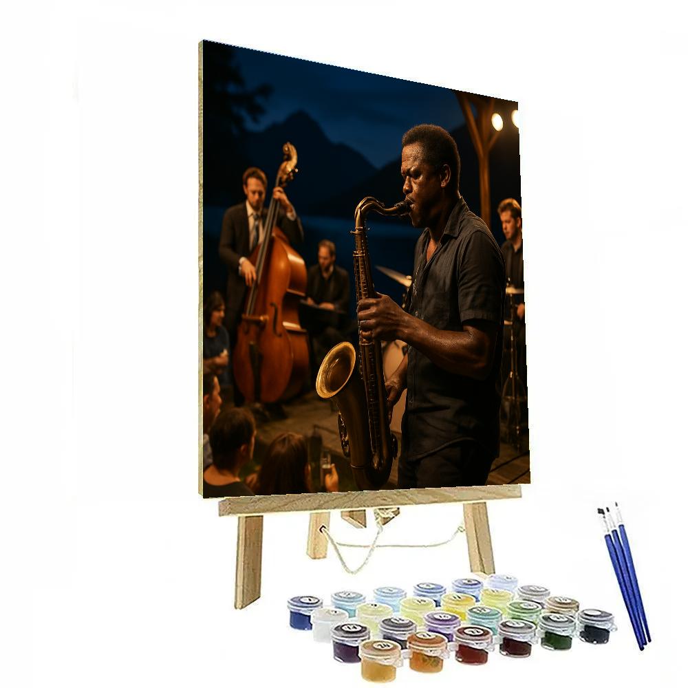 Festival Internacional De Jazz Montreux Paint by numbers art