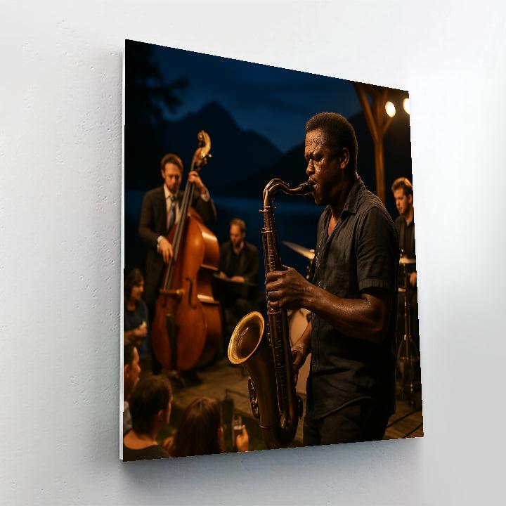 Festival Internacional De Jazz Montreux Paint by numbers art