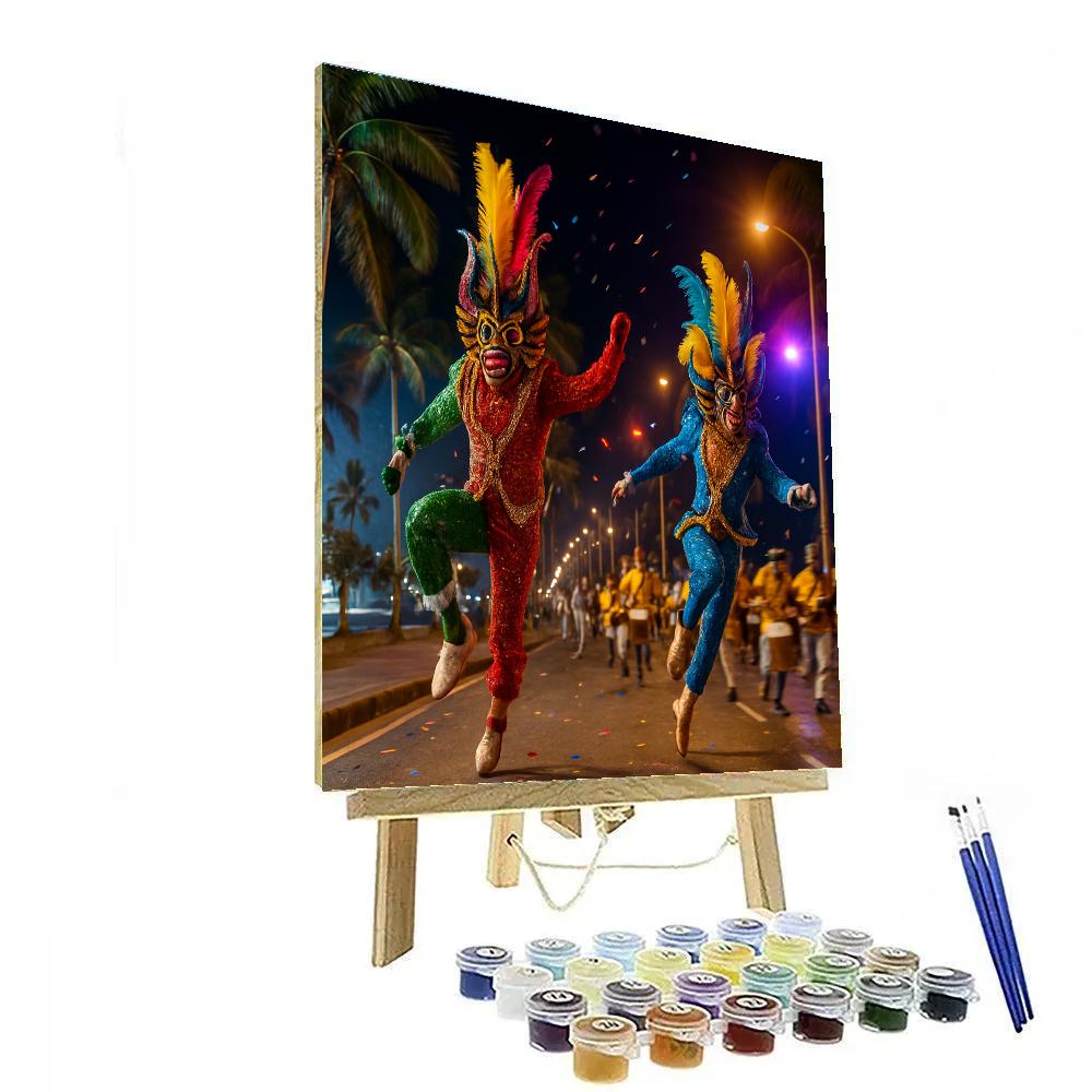 Carnival Of Barranquilla Night Spectacle Number painting