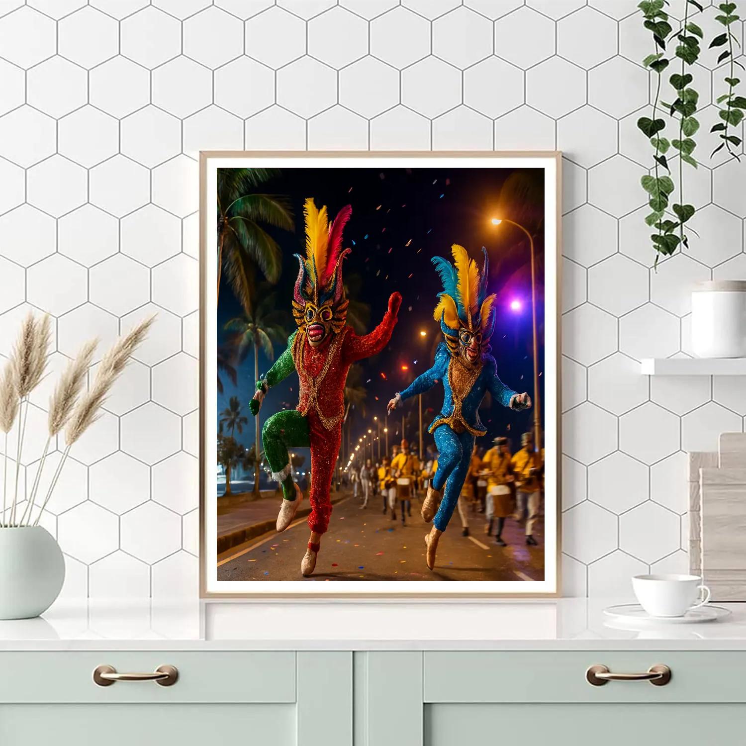 Carnival Of Barranquilla Night Spectacle Number painting