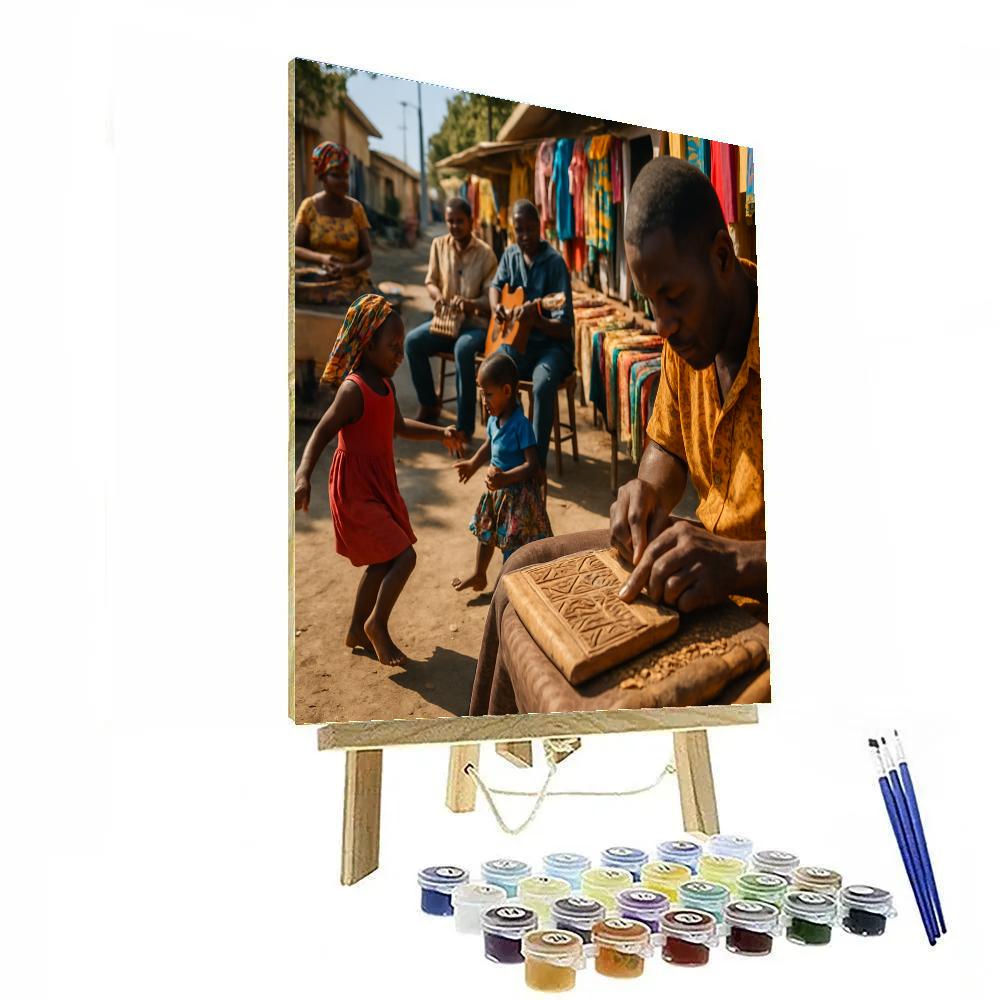 Soweto Street Heritage Day Paint by numbers kits