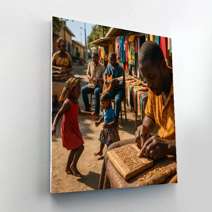 Soweto Street Heritage Day Paint by numbers kits