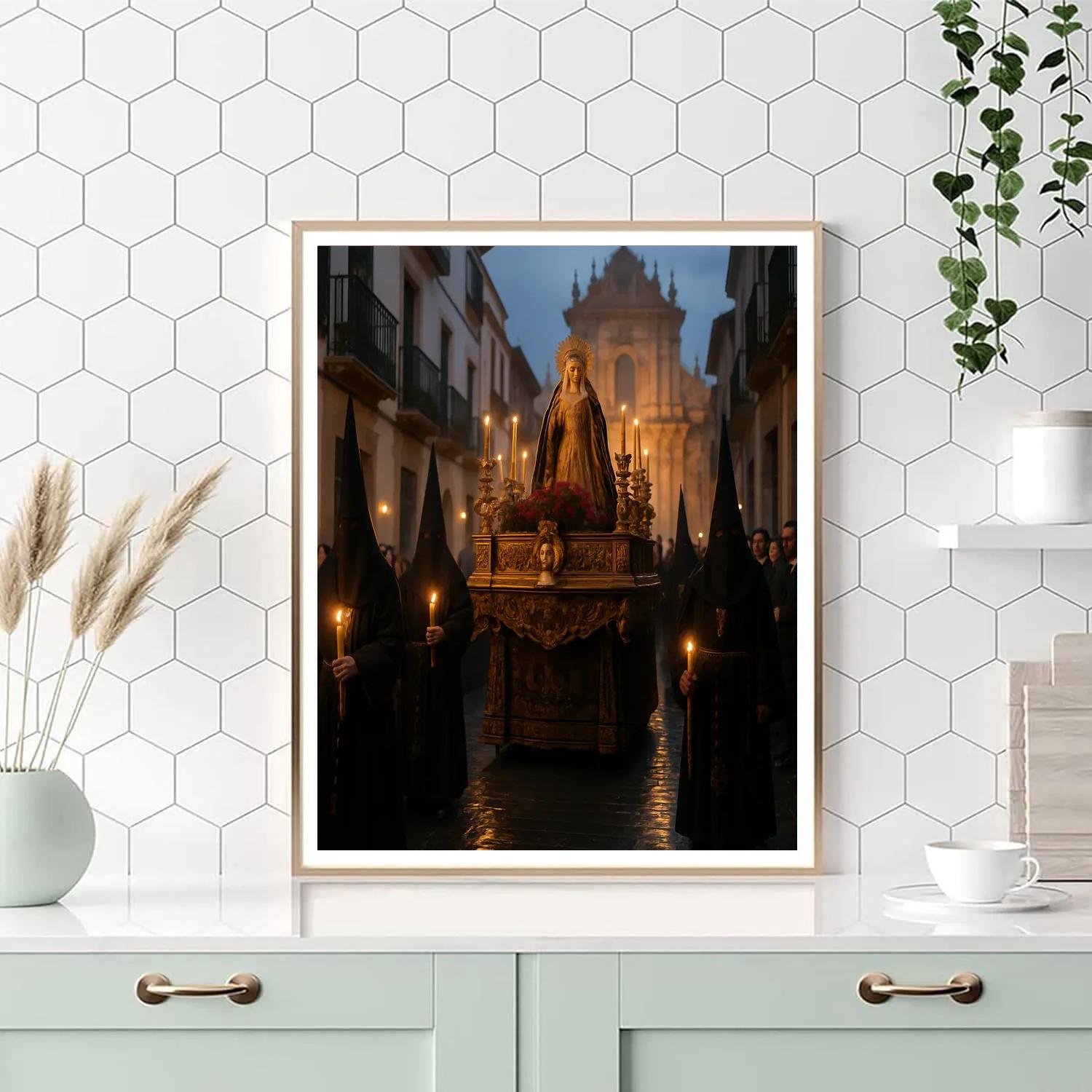 Semana Santa Procession Spain Paint by numbers art