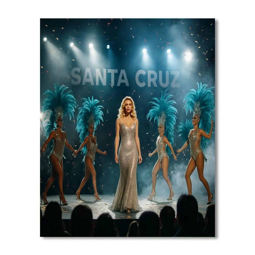 Carnival Santa Cruz De Tenerife painting number kit
