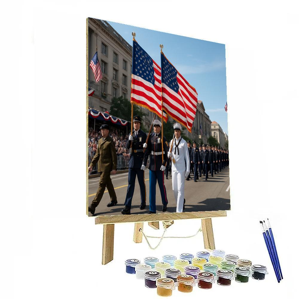 Independence Day Parade Capital DIY paint by numbers
