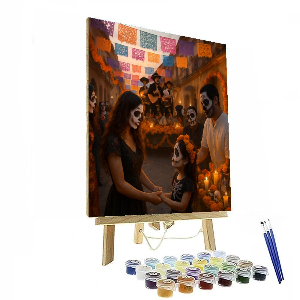 Muertos Parade Veracruz Paint by numbers art