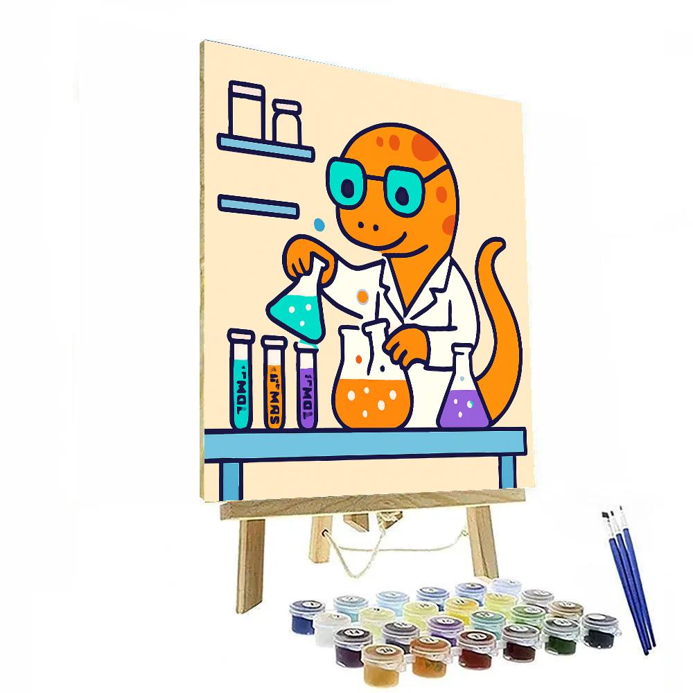 Stardust Salamander Lab painting number kit
