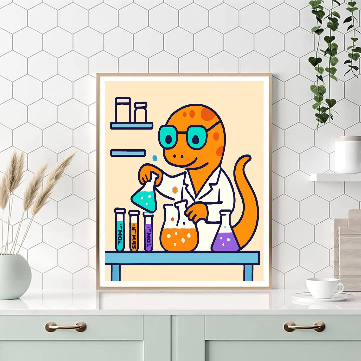 Stardust Salamander Lab painting number kit