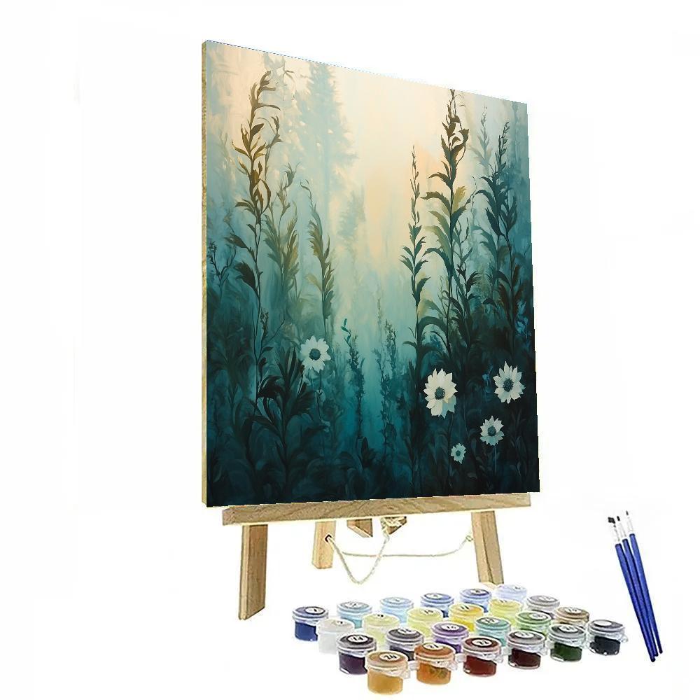 Leonardo Da Vinci Inspired Deep Sea Meadow Painting by numbers kit