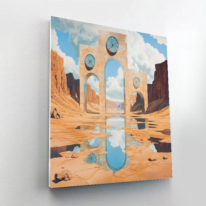 Dali Inspired Desert Dreams Painting by numbers kit