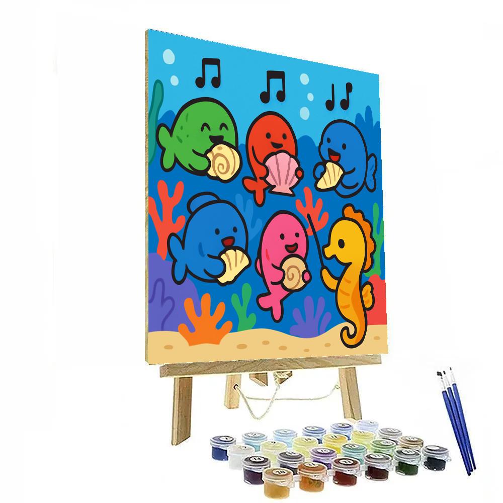 Coral Orchestra Paint by numbers kits