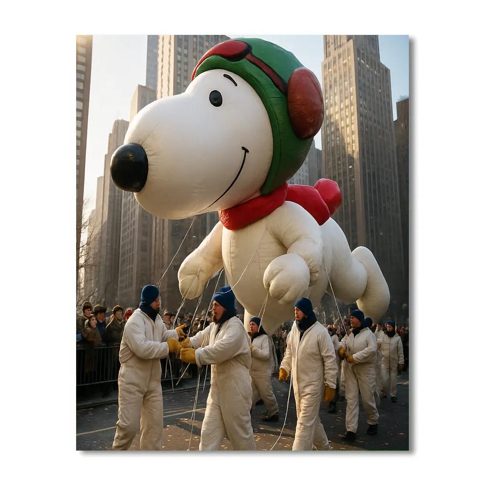Thanksgiving Parade Balloon Lift paint by color
