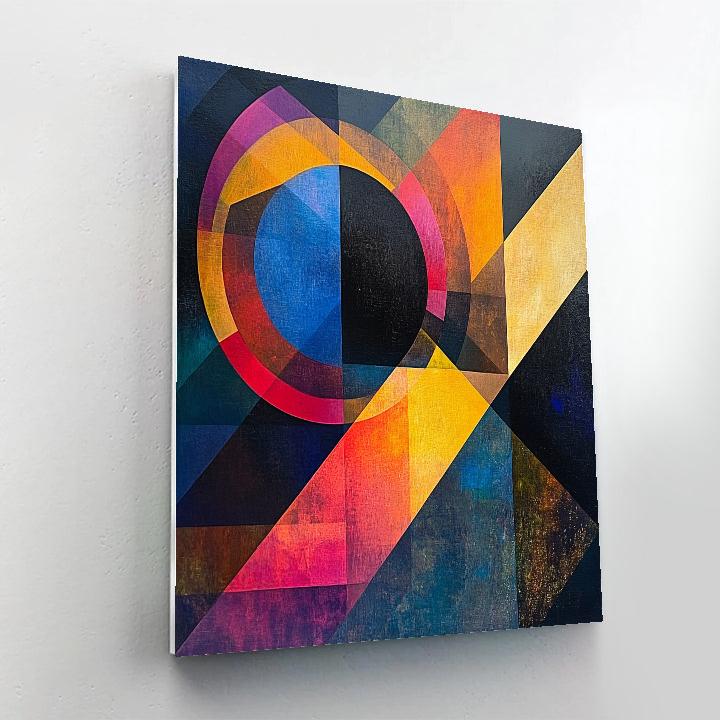 Kandinsky Inspired Celestial Concert Numbered painting kits