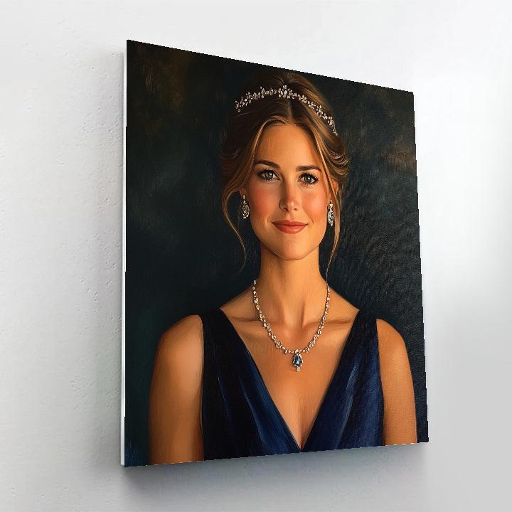 Sargent Inspired Portrait In Evening Light paint by numbers