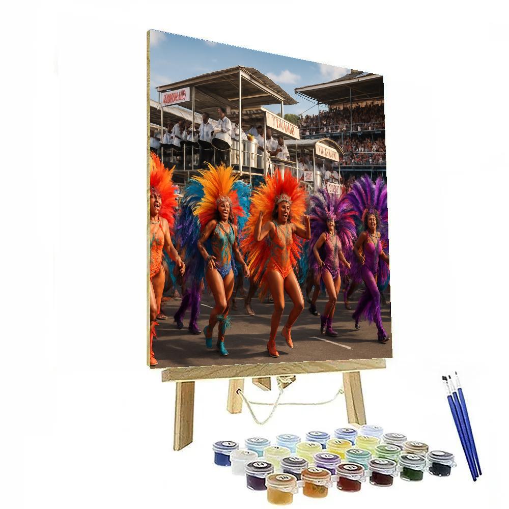 Carnival Trinidad And Tobago Panorama Paint by numbers kits