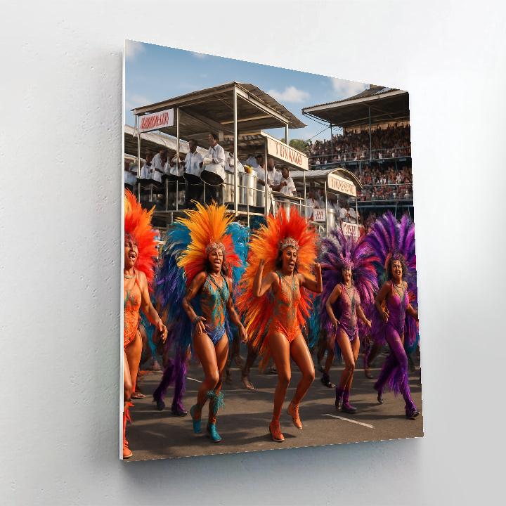 Carnival Trinidad And Tobago Panorama Paint by numbers kits