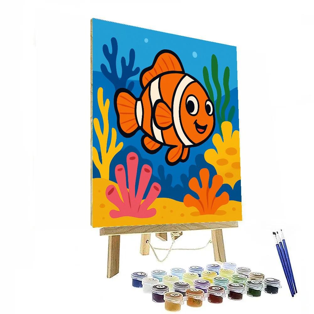 Underwater Coral Adventure paint by color