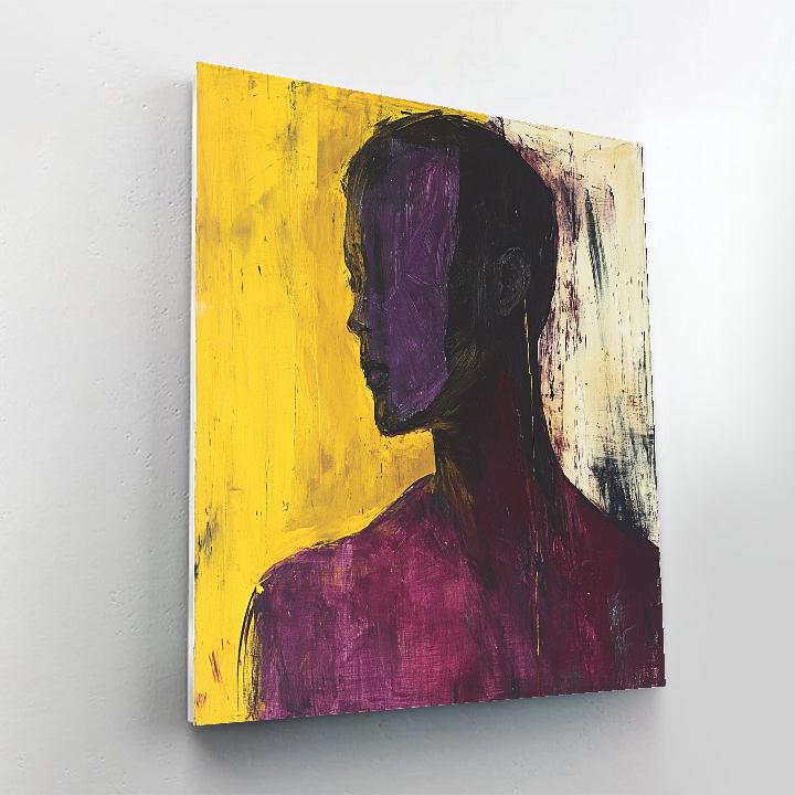 Francis Bacon Inspired Portrait Of Fear paint by numbers