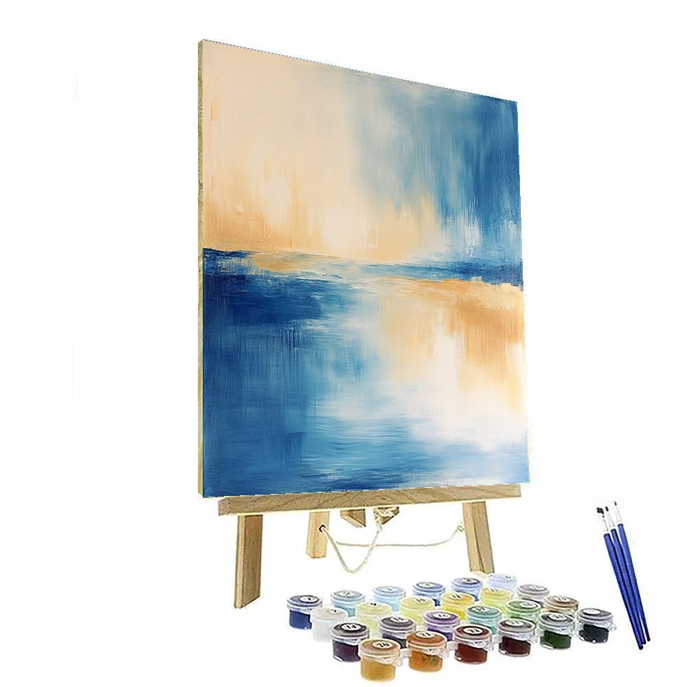 Whispering Light Veils painting number kit