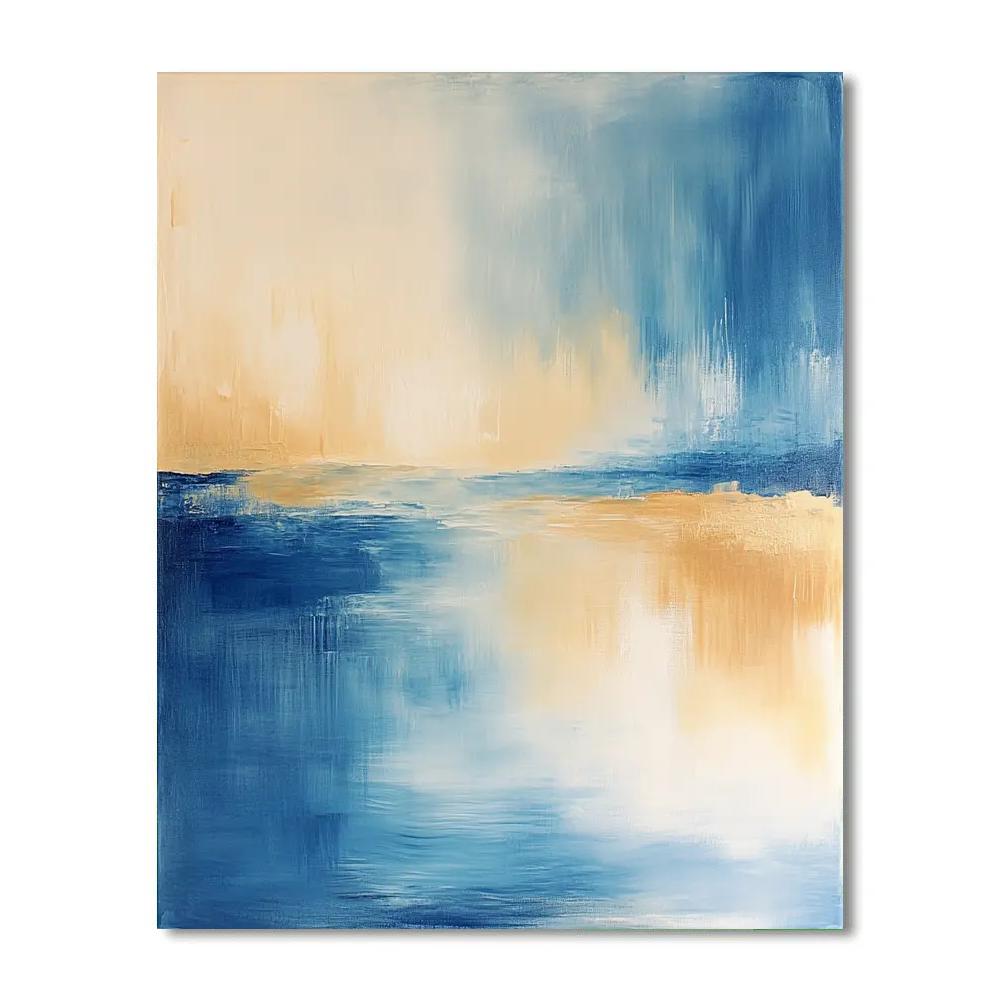 Whispering Light Veils painting number kit