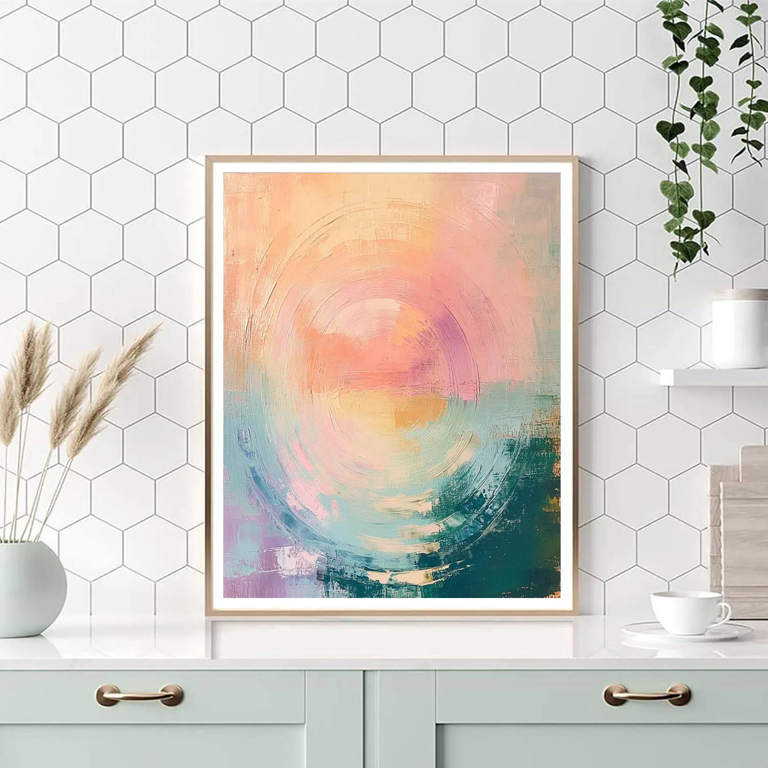 Tea Time Echoes Number painting