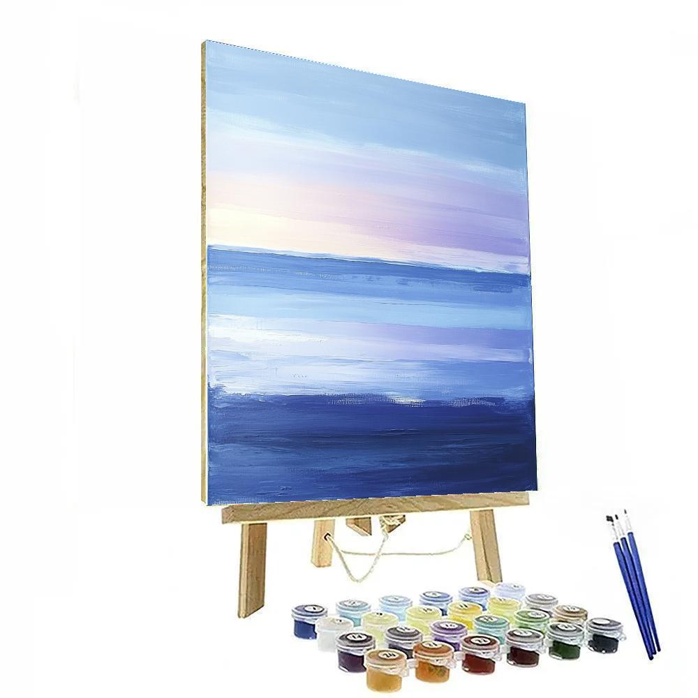 Pale Dawn Rhythm Paint by numbers art