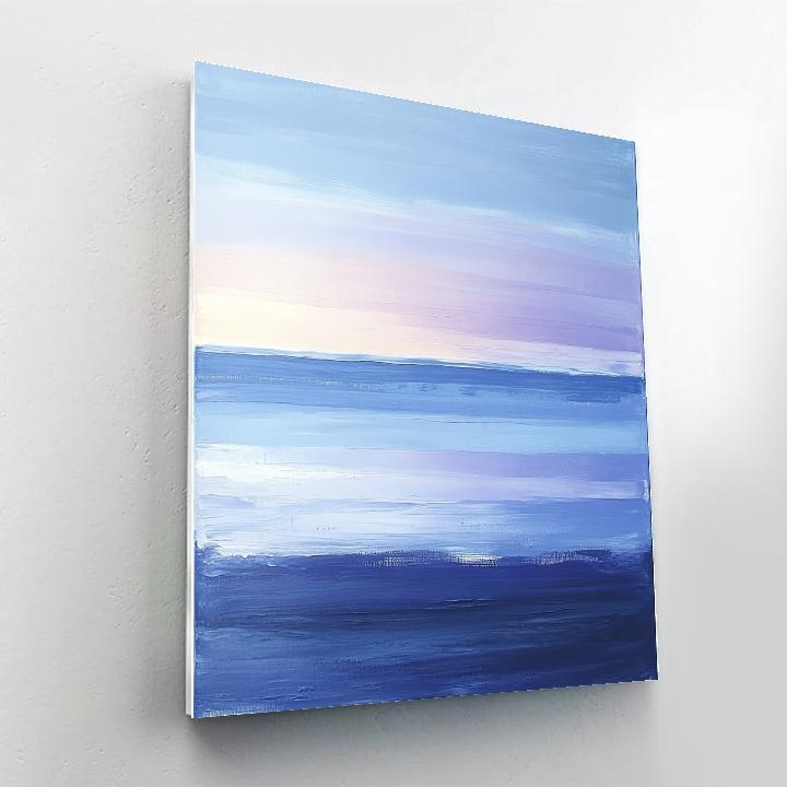 Pale Dawn Rhythm Paint by numbers art