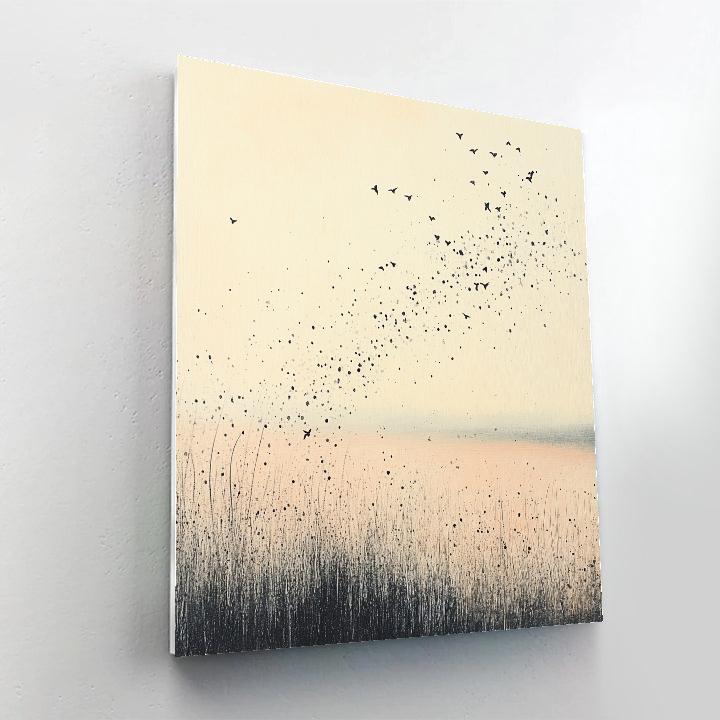 Quiet Ballet Of Dust paint by color