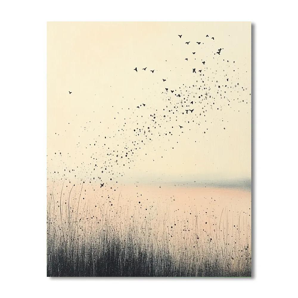 Quiet Ballet Of Dust paint by color