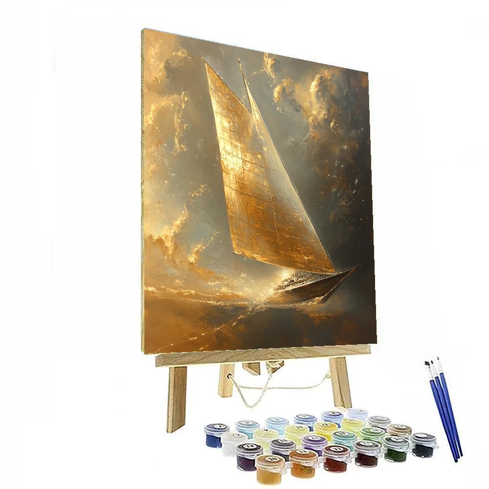 Turner Inspired Solar Sail Paint by numbers kits
