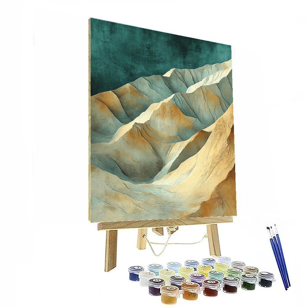 Edgar Degas Inspired Fossil Wind Patterns paint by numbers