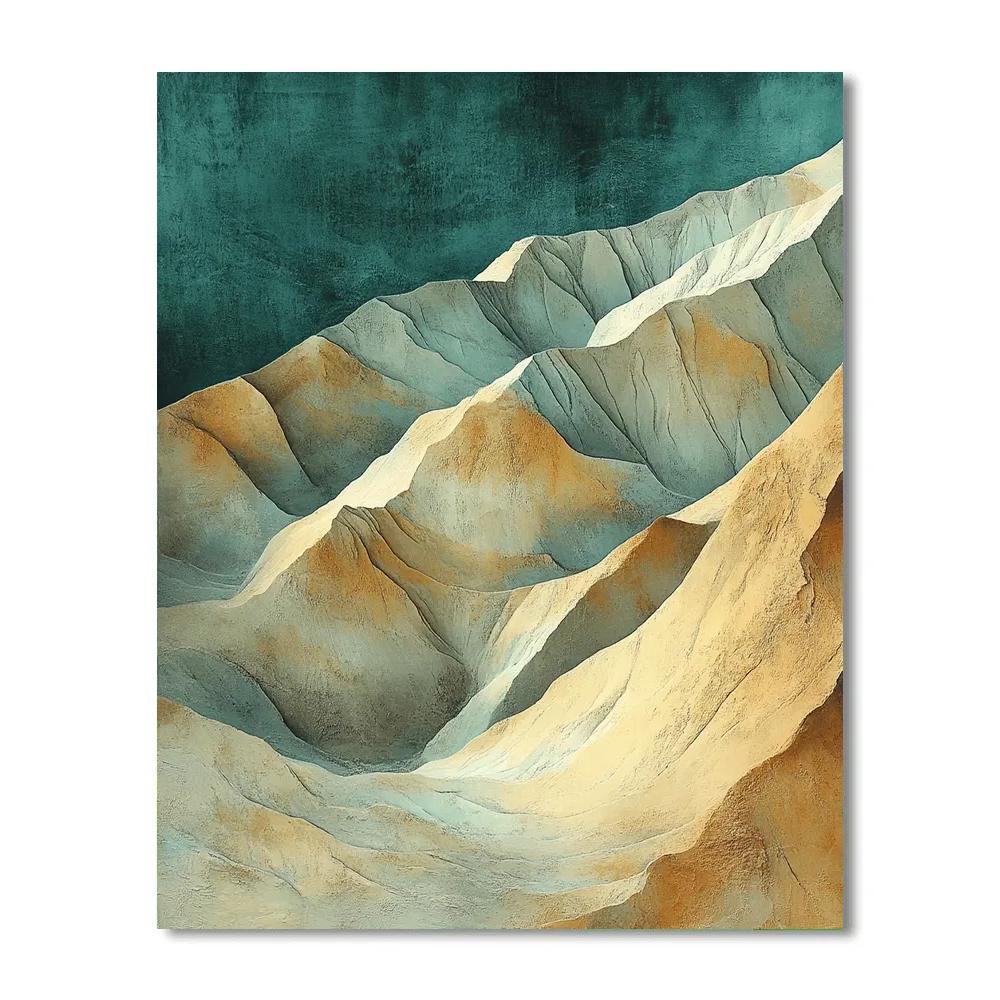 Edgar Degas Inspired Fossil Wind Patterns paint by numbers