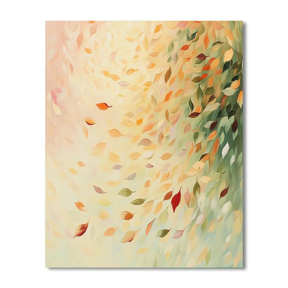 Edgar Degas Inspired Symphony Of Falling Leaves Paint by numbers kits