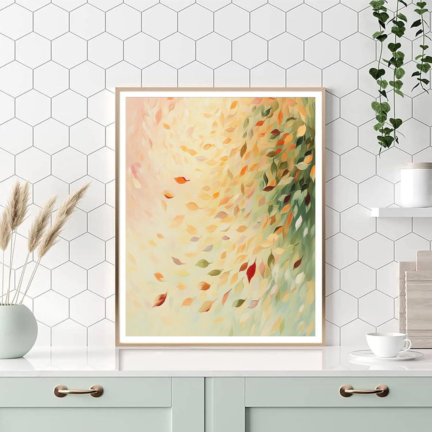 Edgar Degas Inspired Symphony Of Falling Leaves Paint by numbers kits